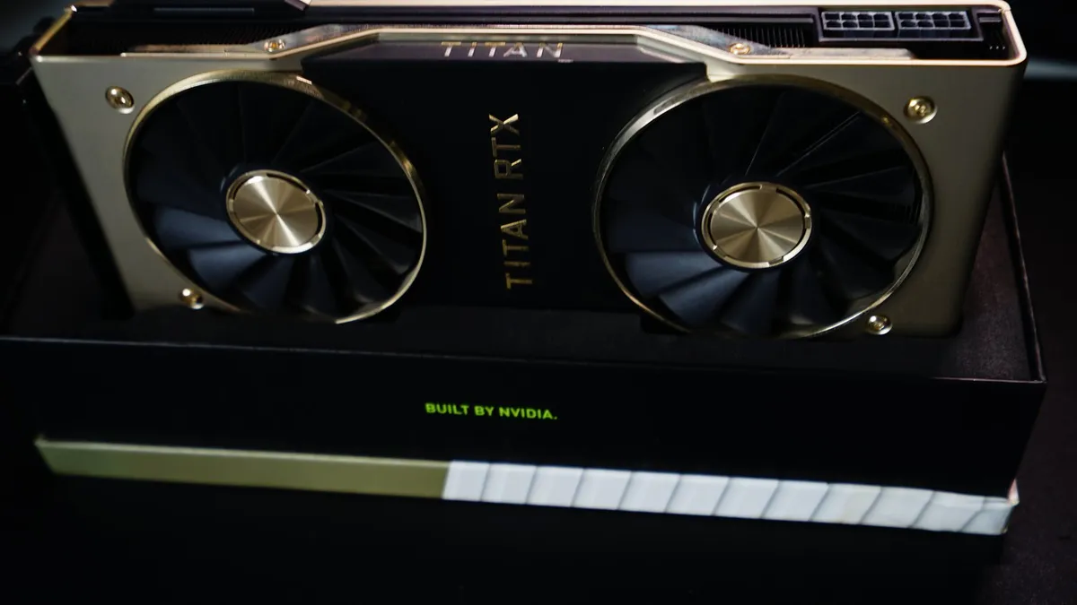 NVIDIA TITAN RTX 24GB Graphics Card photo 1